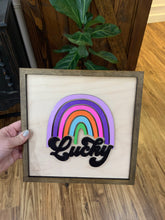 Load image into Gallery viewer, Lucky Rainbow Sign
