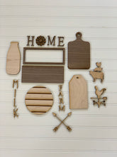 Load image into Gallery viewer, Farmhouse Tiered Tray DIY Kit